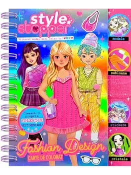 Fashion Design. Carte de colorat/Fabiana Attanasio