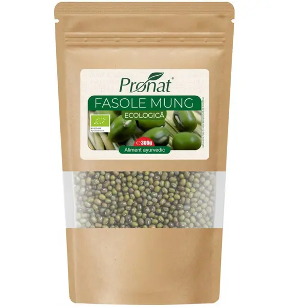 Fasole Mung Bio, 300 g