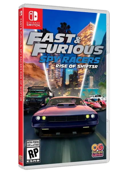 Fast and Furious Spy Racers Rise of SH1FT3R Нинтендо Суич