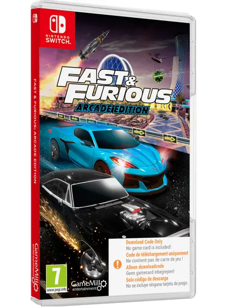 Fast & Furious Arcade Edition (code In A Box) PC|Nintendo 3DS|Wii U|PlayStation 3