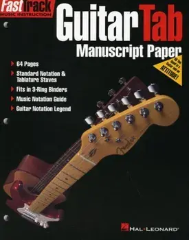 Fasttrack - Guitar Tab Manuscript Paper/***