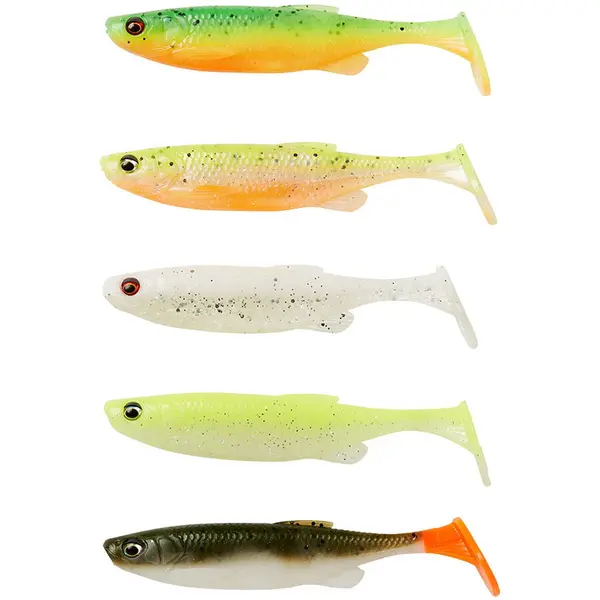 Fat Minnow T-Tail 10.5cm 11g Darkwater Mix 5buc
