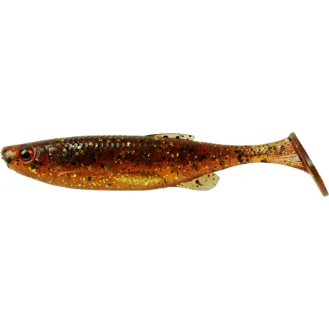 Fat Minnow T-Tail 10.5cm 11g Motoroil UV 5buc