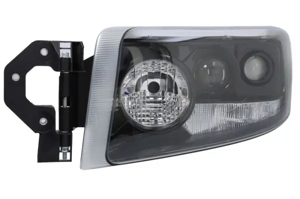 Fat stanga (H15 H3 H7 PY21W W5W, electric, fara motor, cu lumina de ceata, culoare insert: negru) potrivit RVI D 01.13-