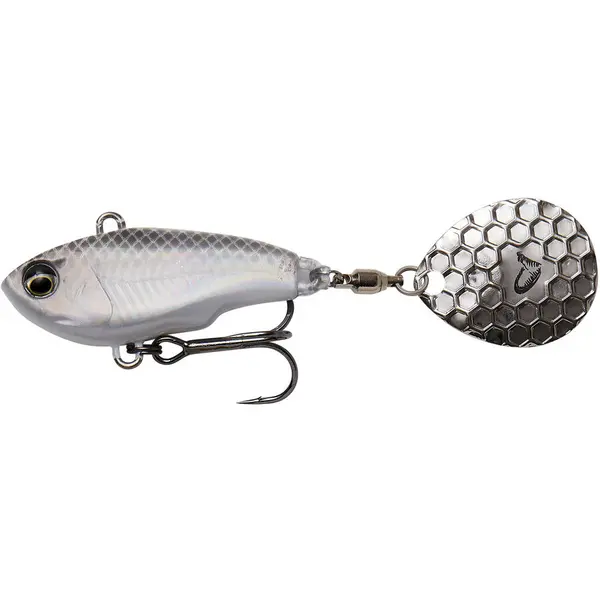 Fat Tail 8Cm 24G Sinking White Silver