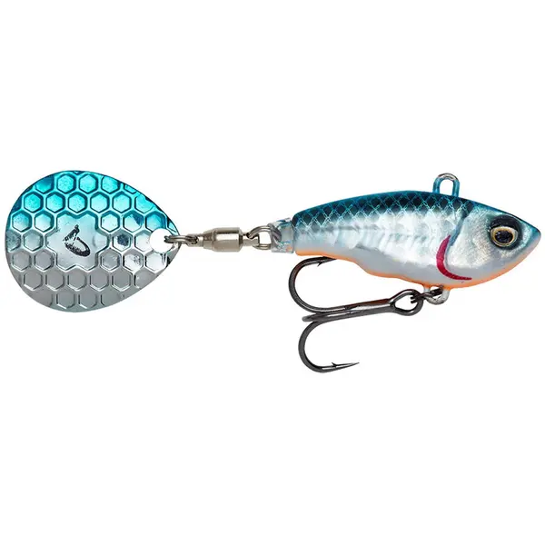 Fat Tail Spin NL 5.5cm 6.5g Sinking Blue Silver