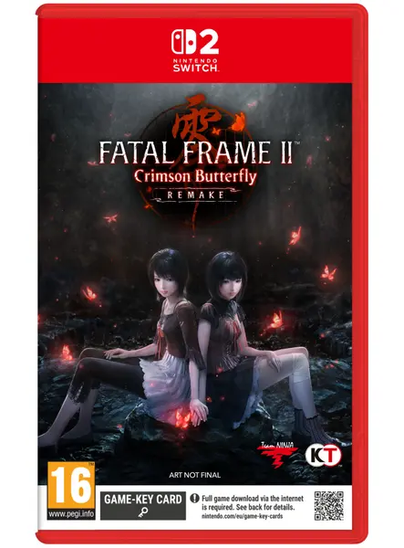 Fatal Frame II Crimson Butterfly Game Key Card Xbox Series S/X|PC|PlayStation 5