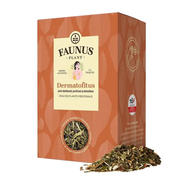 Faunus Ceai Dermatofitus- Piele Sanatoasa, 90g
