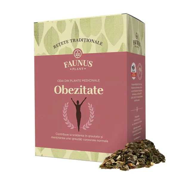 Faunus Ceai Obezitate, 180g
