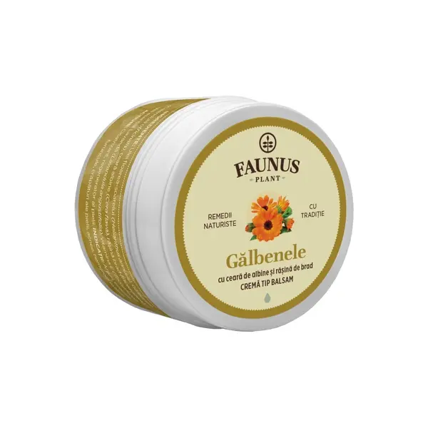 Faunus Crema-Balsam Galbenele, 50ml
