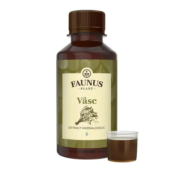 Faunus Tinctura de Vasc, 200 ml – reglarea tensiunii si suport cardiovascular natural