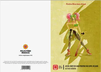 Felicitare. 20 de carti de aur pentru un copil de aur (pentru ea)/***