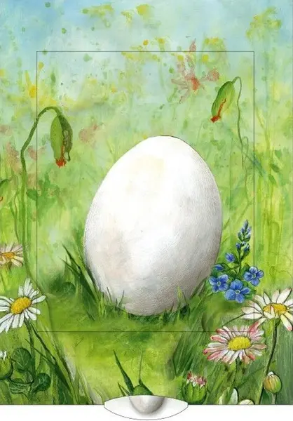 Felicitare de salutare Living Card - Pui