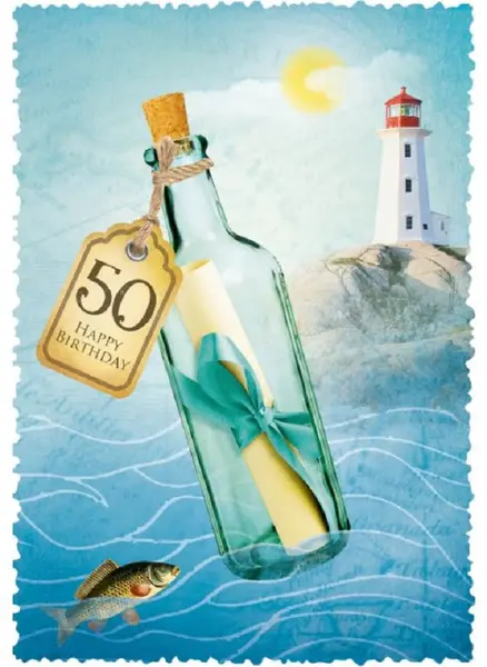 Felicitare Gespaensterwald Romantique - Happy Birthday, 50