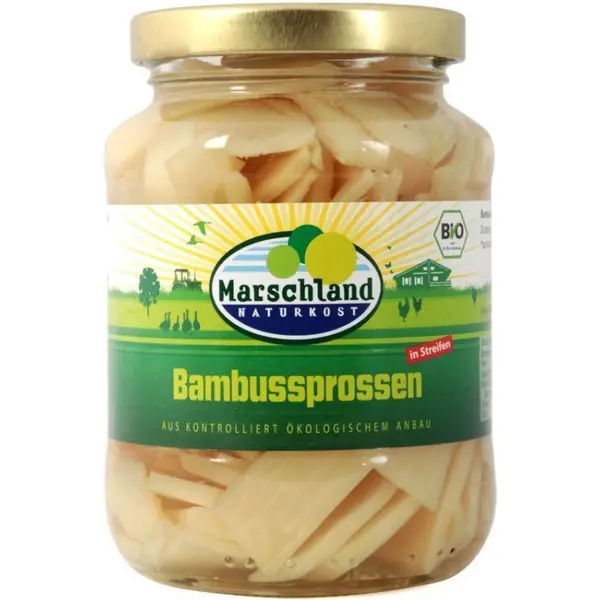 Felii de Bambus Bio 340 g, Marschland Naturkost
