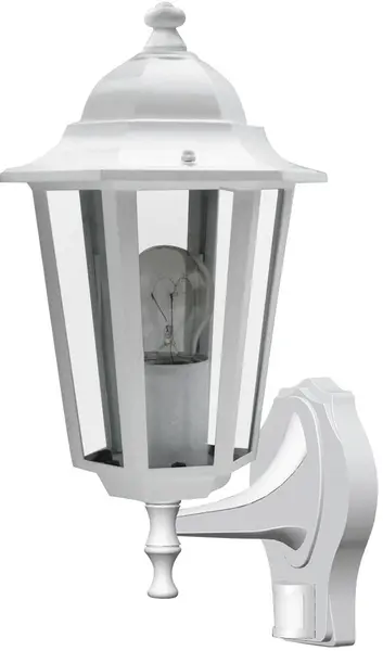 Felinar de fațadă Rabalux - Velence 8203, IP43, 1 x 60 W, alb