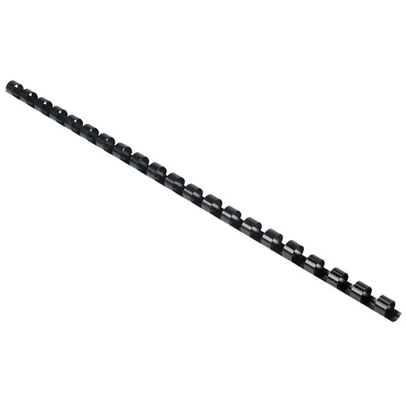 Fellowes Binding comb 8mm, black, 100 pcs