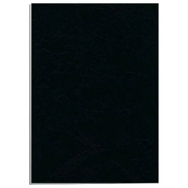 Fellowes Coperti imitatie piele A3, Fellowes Delta,100 buc/top, Negru
