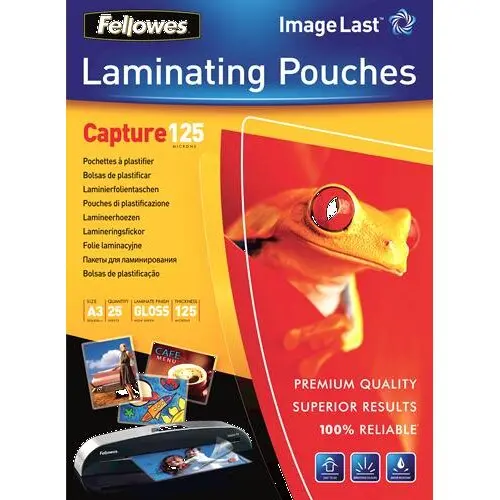 Fellowes Laminating pouch 125 µ, 303x426 mm - A3, 25 pcs