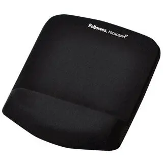 Fellowes Mouse Pad Fellowes 9252003, Suport incheietura, Baza anti-alunecare, Negru