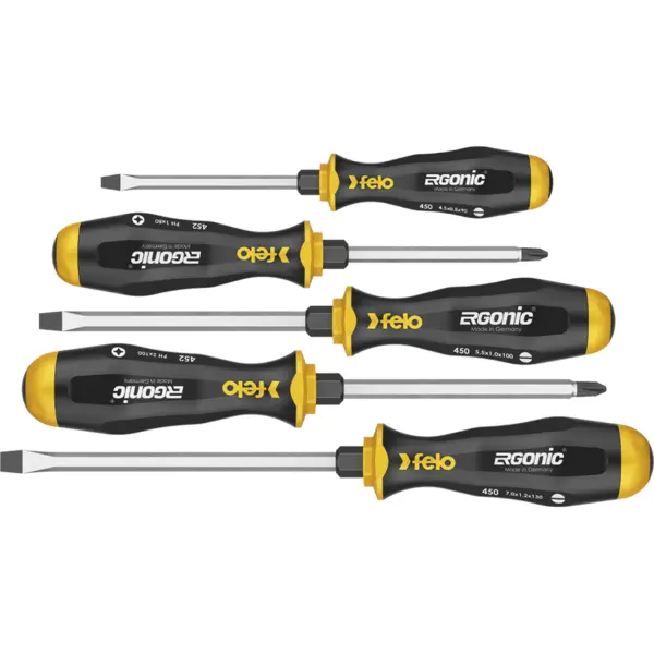Felo Set surubelnite mecanice Frico, Felo Ergonic, 5 piese