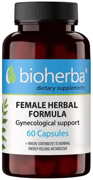 Female Herbal Formula Gynecological Support, 60 capsule, Bioherba