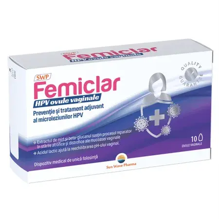 FEMICLAR HPV 10 OVULE