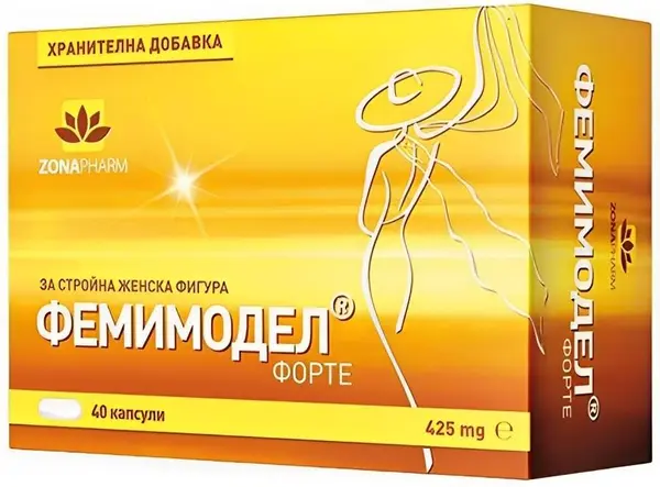 Femimodel Forte, 425 mg, 40 capsule, Zona Pharma