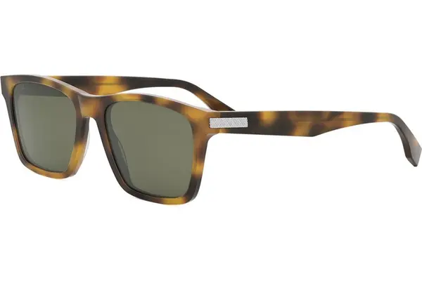 FENDI Essential Havana Geometric Sunglasses