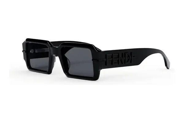 FENDI Fendigraphy Grey Geometric Sunglasses