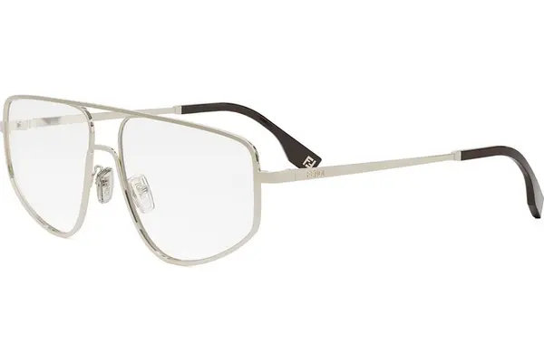 FENDI Travel Yellow Pilot Eyeglasses