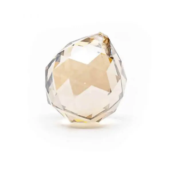 Feng shui sfera curcubeu Champagne 5cm