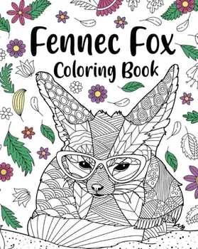 Fennec Fox Coloring Book: Coloring Books for Adults, Gifts for Fennec Fox Lovers, Floral Mandala Coloring, Paperback/Paperland