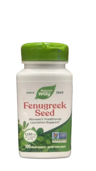 Fenugreek 610mg Nature's Way, 100 capsule, Secom