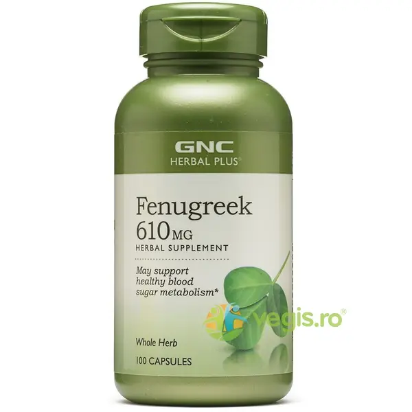 Fenugreek (Schinduf) Herbal Plus 610mg 100cps