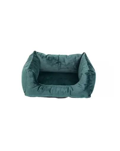 FERA Glamour pat pentru caini, verde M 55x65x25 cm
