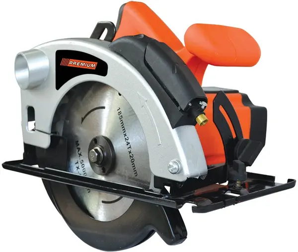 Ferăstrău circular manual Premium - 31330, 1300W, Ø185 mm, cu laser