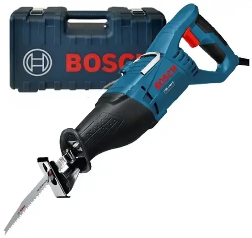 Ferastrau Sabie BOSCH GSA 1100 E, 1100 W, Led iluminare, turatie reglabila, valiza plastic