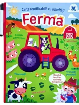 Ferma. Carte reutilizabila cu activitatii/***