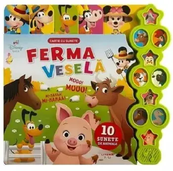 Ferma vesela. Carte cu sunete (10 sunete de animale)/***