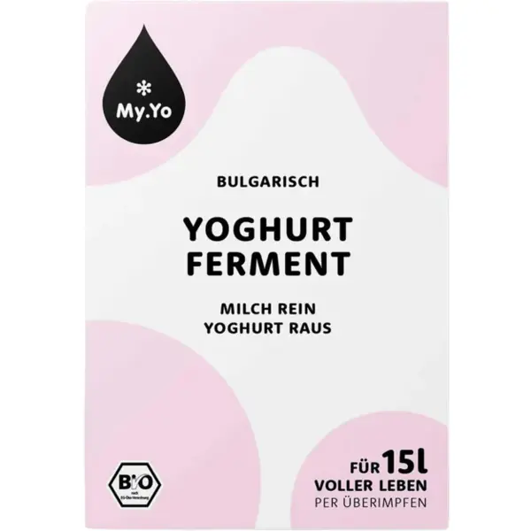 Ferment Probiotic pentru Iaurt Bulgaresc Ecologic/Bio 15g