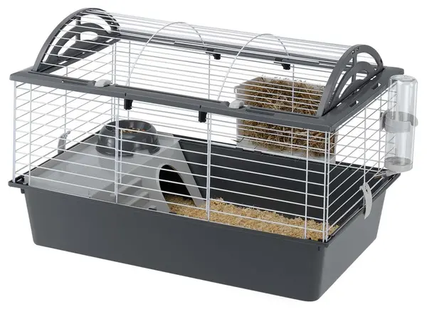 FERPLAST Cuşcă pentru rozătoare CASITA 80, gratii albe, 78x48x50cm