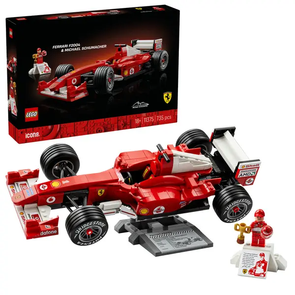 Ferrari F2004 si Michael Schumacher
