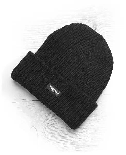Fes negru calduros de iarna fleece, Ardon OSKAR NEGRU