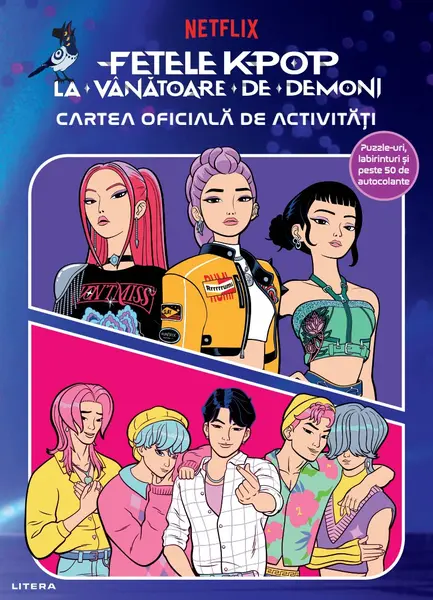 Fetele K-Pop la vanatoare de demoni. Cartea oficiala de activitati