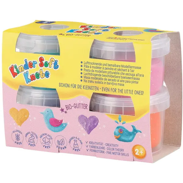 FEUCHTMANN Plastilina non-toxica Kinder cu sclipici