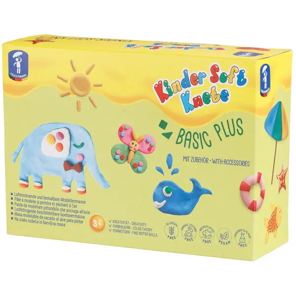 FEUCHTMANN Set plastilina non-toxica Kinder - Basic Plus
