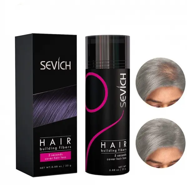 Fibre pentru par rar Sevich, grizonat, 25 g