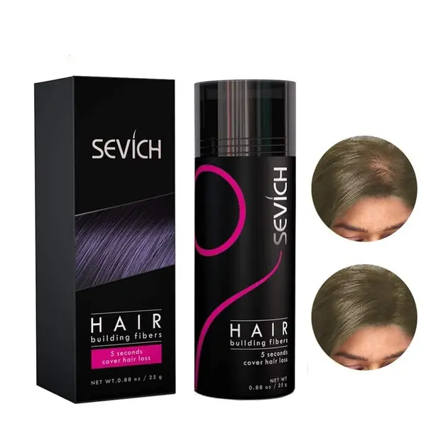 Fibre pentru păr rar Sevich, șaten deschis, 25 g