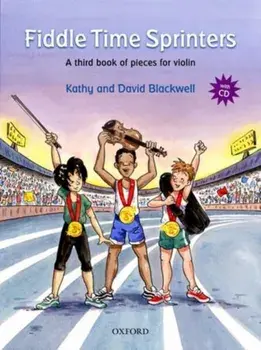 Fiddle Time Sprinters + CD. A third book of pieces for violin, Revised ed, Sheet Map/David Blackwell